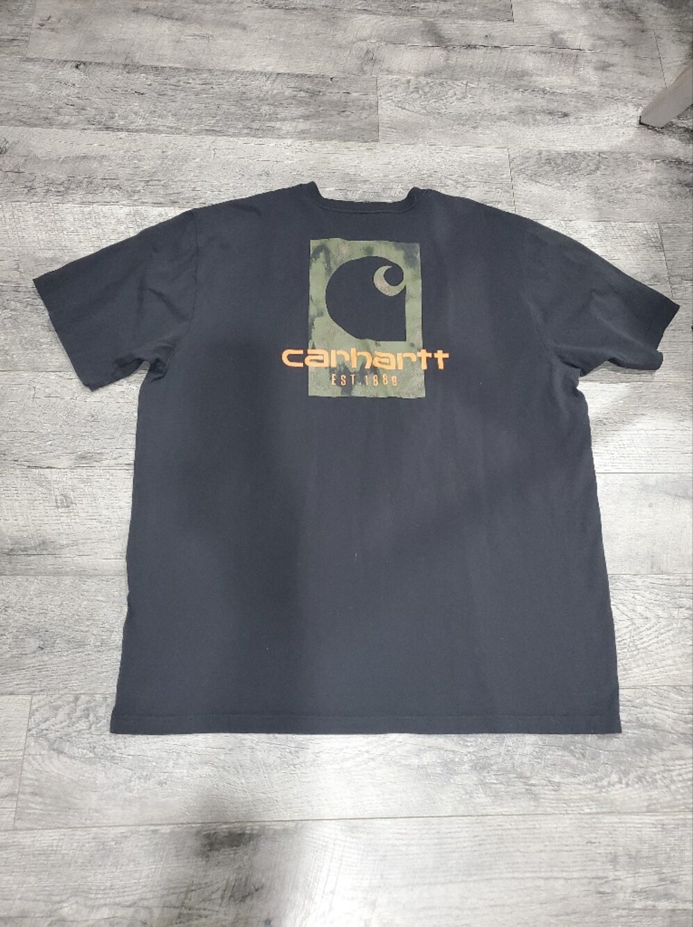 Black Carhartt 2xl Tall Shirt